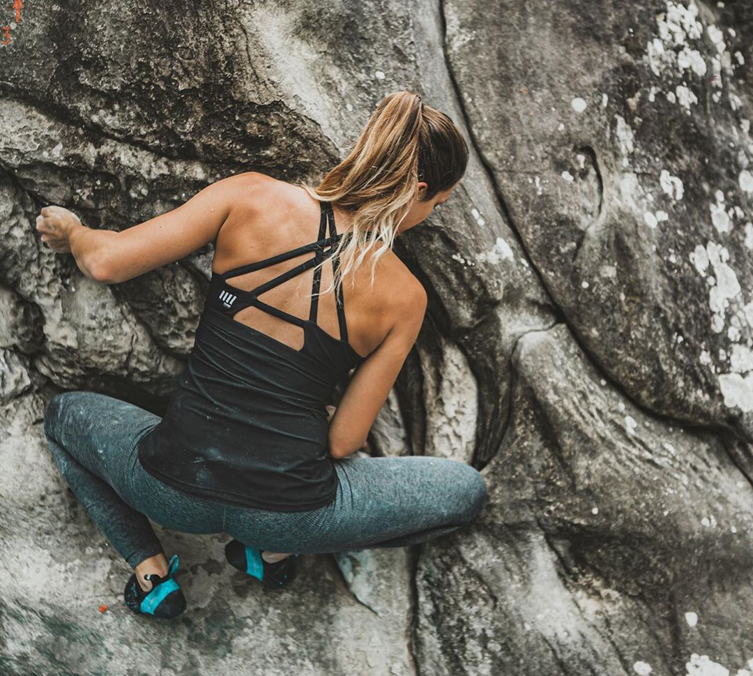 HoldBreaker - When we created the HoldBreaker X climbing sports bra, we  wanted to eliminate the following frustrations that we started to  experience after years of climbing; 1. Straps feeling too tight