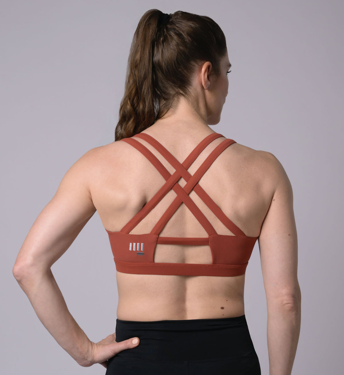 Women's Flex Light Support V-neck Crop Sports Bra - All In Motion