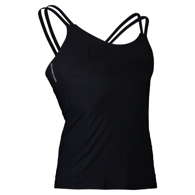 Sports bra under sale tank top